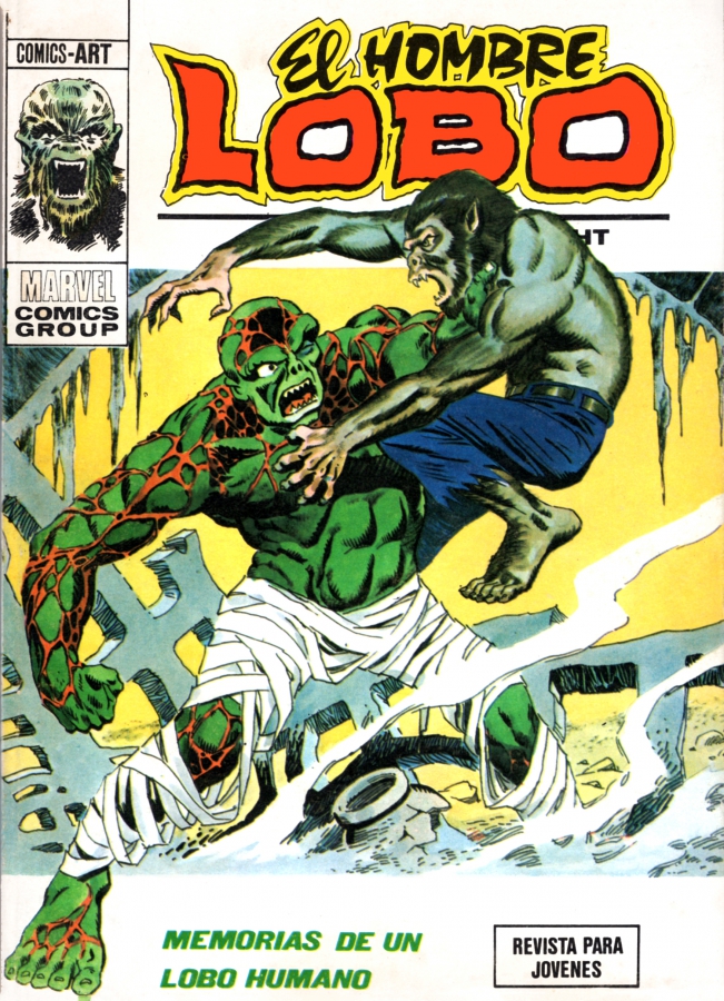 El Hombre Lobo Vértice vol.1 Nº 8