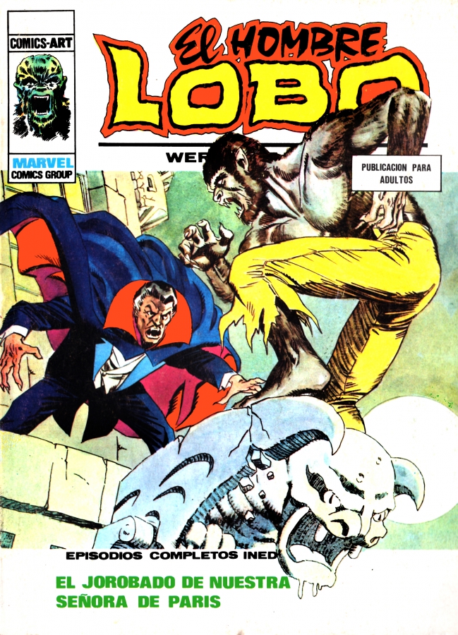 El Hombre Lobo Vértice vol.1 Nº 10