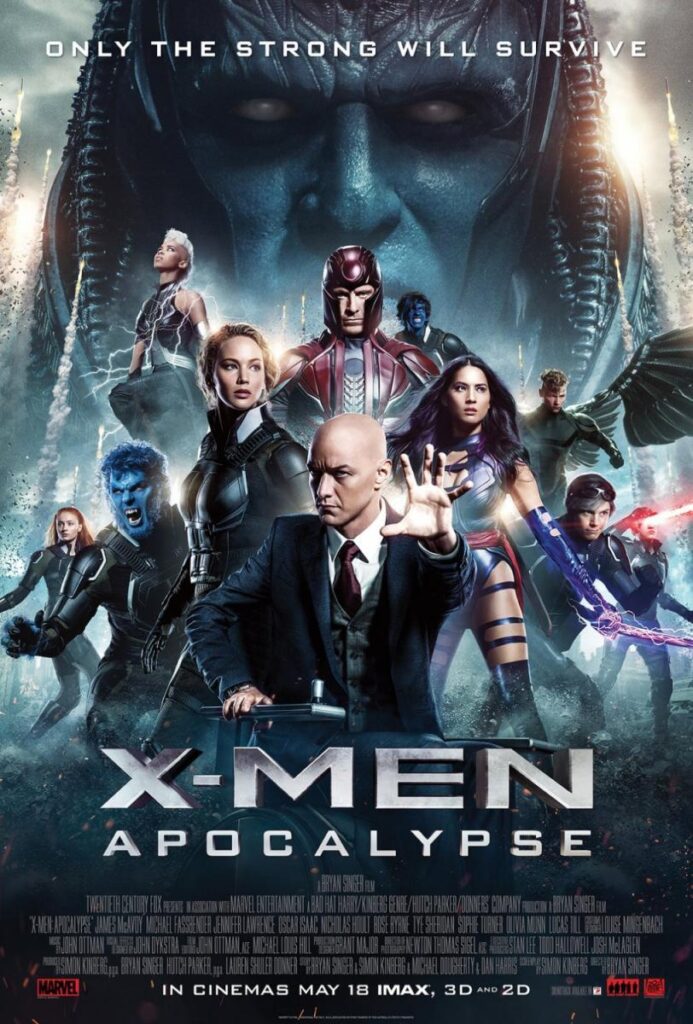 X-Men Apocalipsis 2016