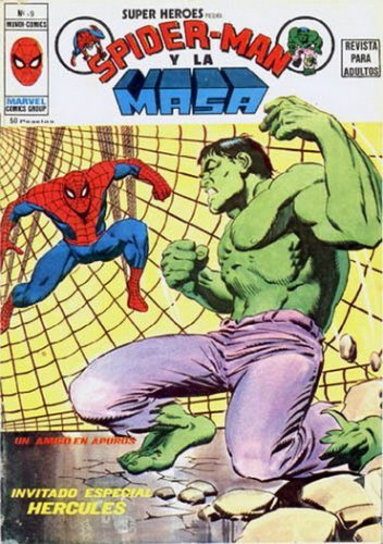 Especial Super Heroes Vértice número 9