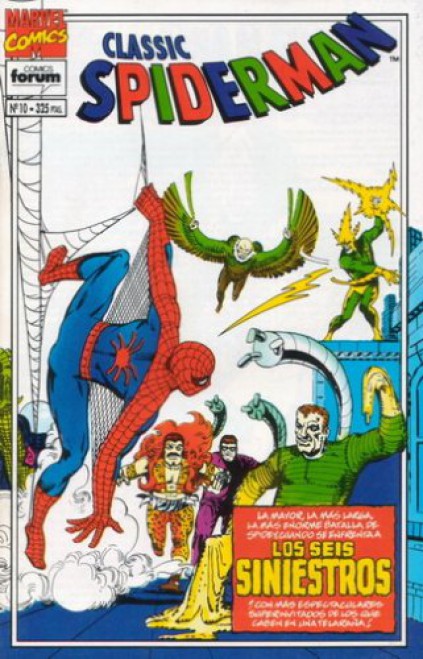 Spiderman Classic número 10
