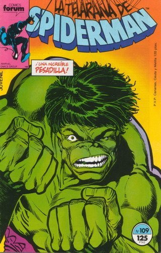 Spiderman Forum volumen 1 número 109