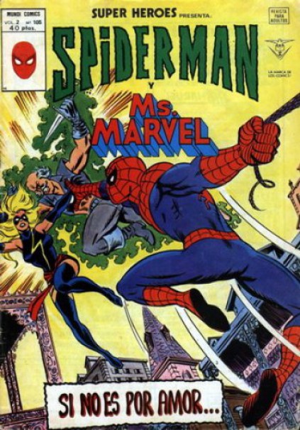 Super Heroes volumen 2 número 105