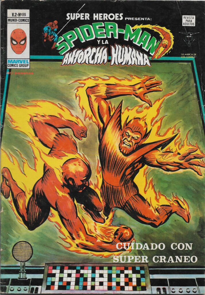 Super Heroes volumen 2 número 89