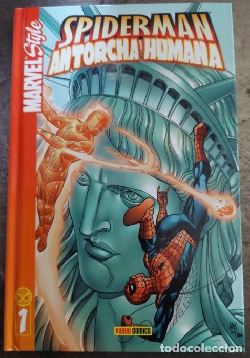 Marvel Style número 1- Spiderman - Antorcha Humana