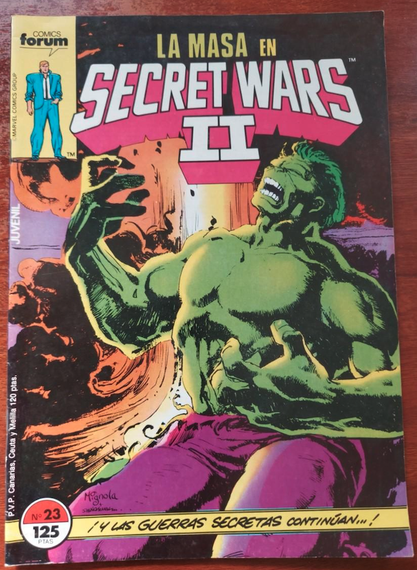 Secret Wars 2 nº 23 - La Masa