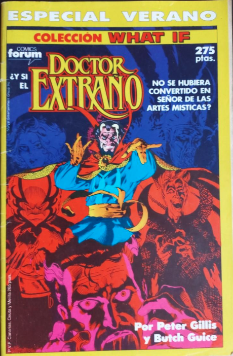 Colección What If Especial Verano - Doctor Extraño - Comics Forum - 1989