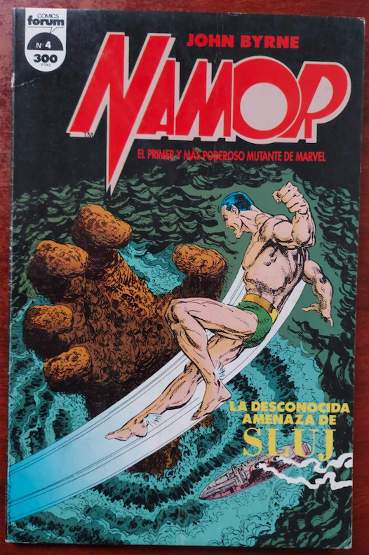 Namor de John Byrne nº 4 Cómics Forum 1991