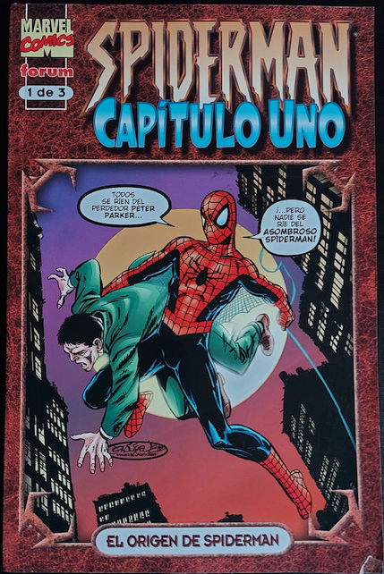 Spiderman capitulo uno 1 de 3 El Origen de Spiderman