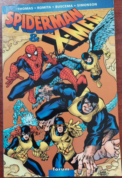 Spiderman y X-Men - Tomo Único - Cómics Forum - Año 1998