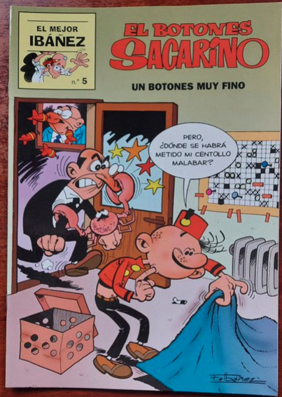 El Mejor Ibañez nº 5 - El Botones Sacarino - Un Botones Muy Fino