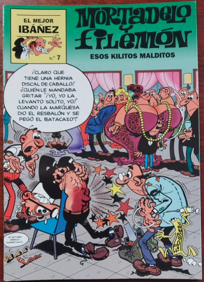 El Mejor Ibañez nº 7 - Mortadelo y Filemón - Esos Kilitos Malditos