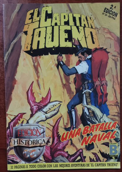 El Capitán Trueno nº 24 - 2ª Edición - Una Batalla Naval