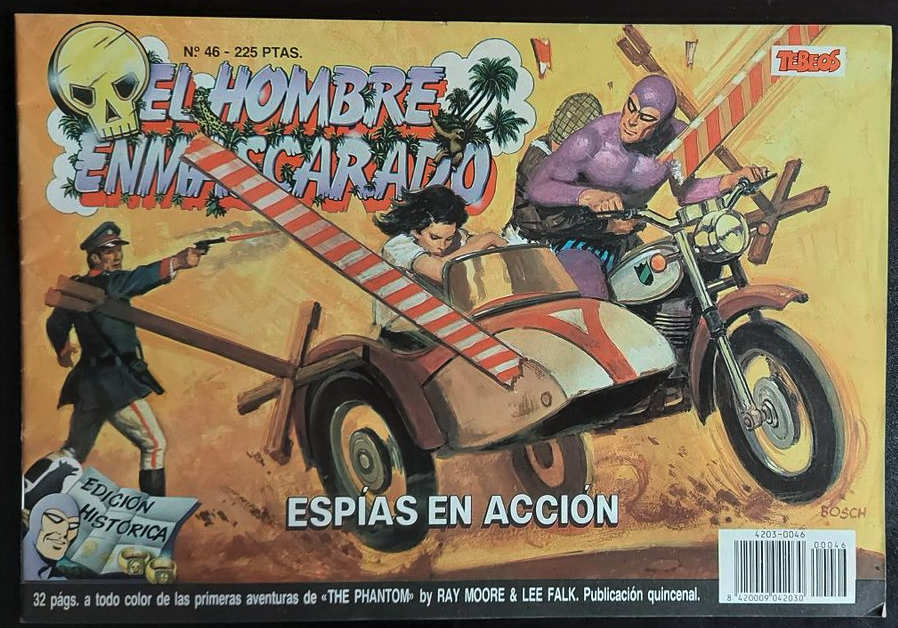 El Hombre Enmascarado nº 46 - Espías en Acción