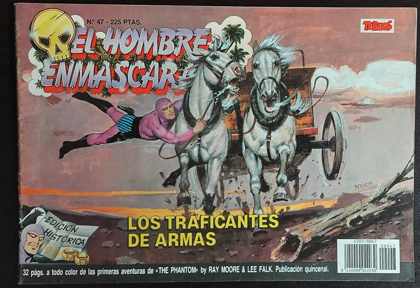 El Hombre Enmascarado nº 47 - Los Traficantes de Armas