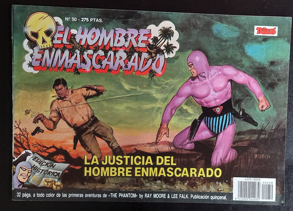 El Hombre Enmascarado nº 50 - La justicia del Hombre Enmascarado