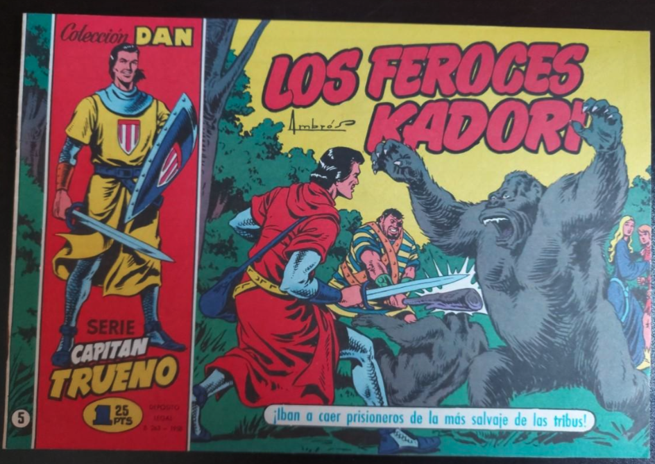 Capitán Trueno Nº 5 - Los Feroces Kadori