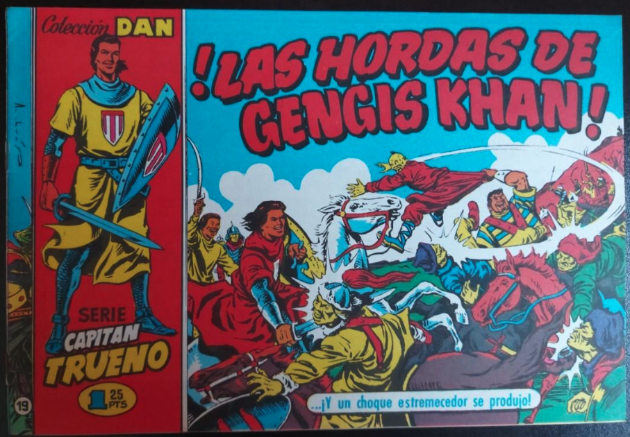 Capitán Trueno Nº 19 - Las Hordas de Gengis Khan