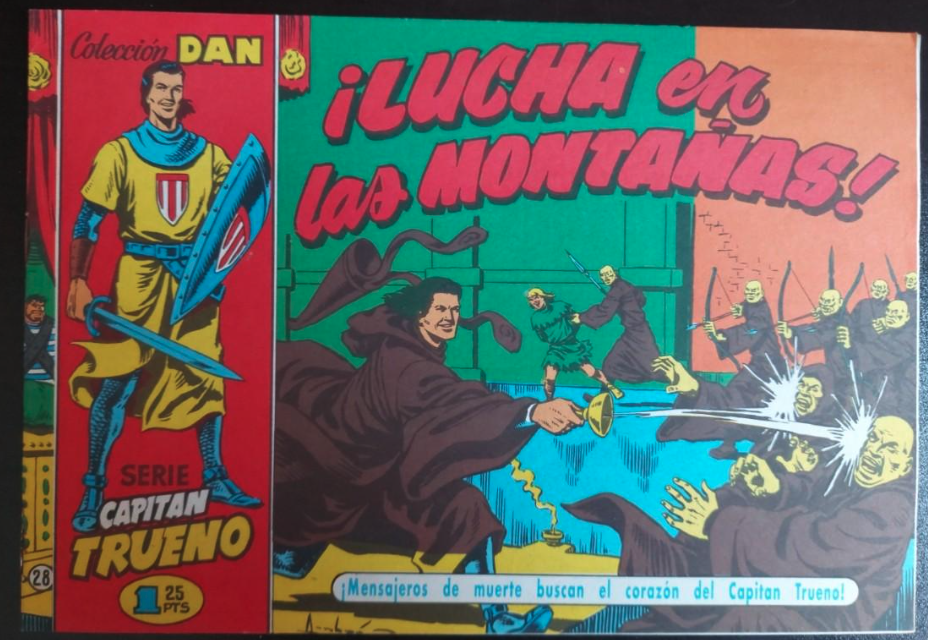 Capitán Trueno Nº 28 - Lucha en las Montañas