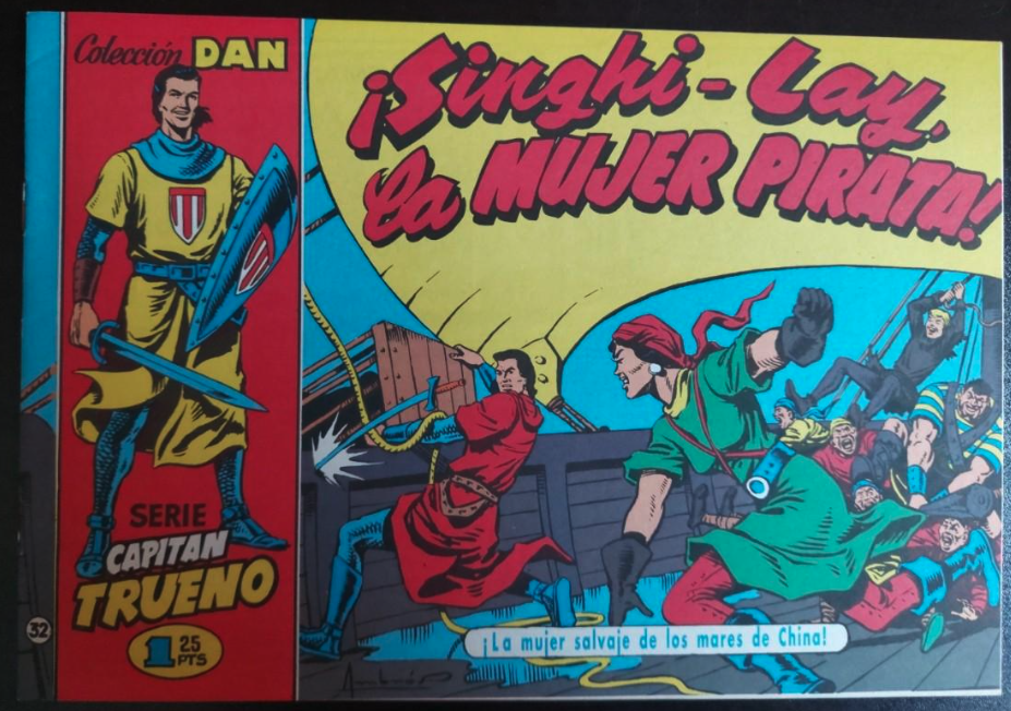 Capitán Trueno Nº 32 - Singhi-Lay la Mujer Pirata