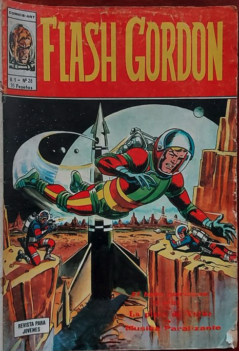 Flash Gordon Vol. 1 nº 28 - Ediciones Vértice 1977