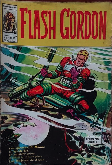 Flash Gordon Vol. 1 nº 30 - Ediciones Vértice 1977
