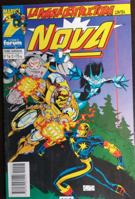 Nova nº 4 de 12 - La fuerza destructora de… Nova - Comics Forum 1995