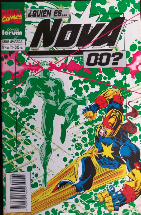 Nova nº 4 de 12 - ¿Quién es Nova 0:0? - Comics Forum 1995