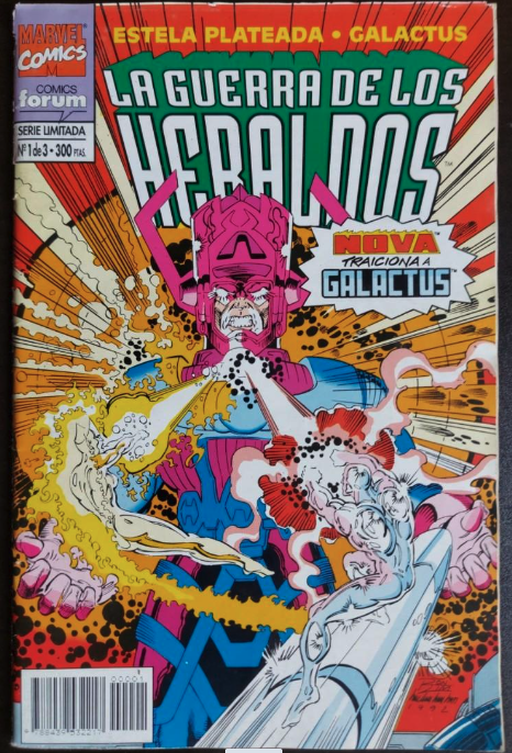 Estela Plateada - Galactus - La Guerra de los Heraldos nº 1 de 3