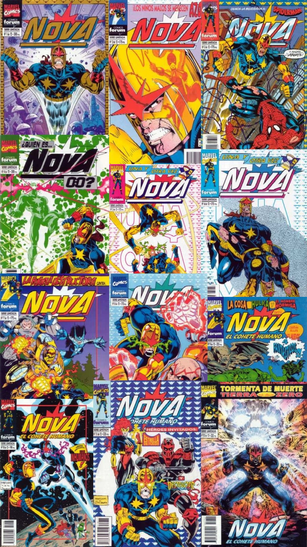Nova Serie Limitada de 12 números - Comics Forum 1994 - 1995