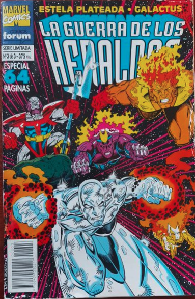 Estela Plateada - Galactus - La Guerra de los Heraldos Nº 3 de 3