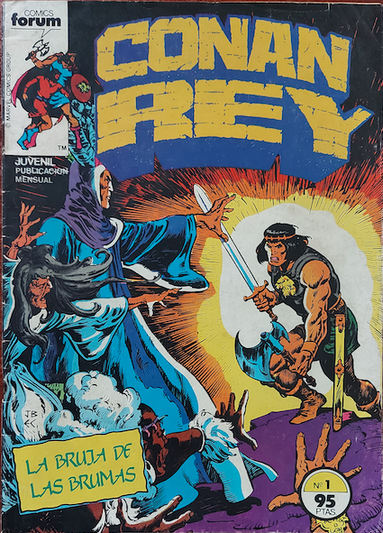Conan Rey nº 1 - Marvel - Comics Forum 1984