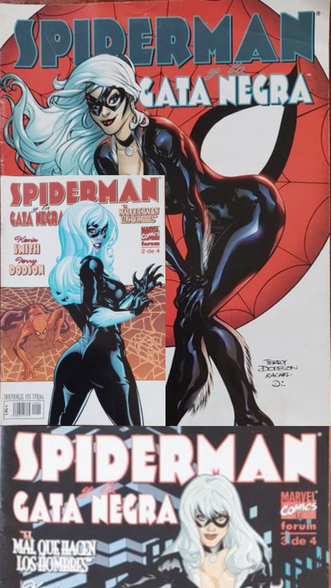 Spiderman y la Gata Negra - Completa 3 números