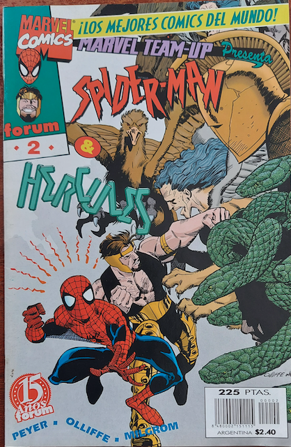 Marvel Team-Up Nº 2 - Spiderman y Hércules