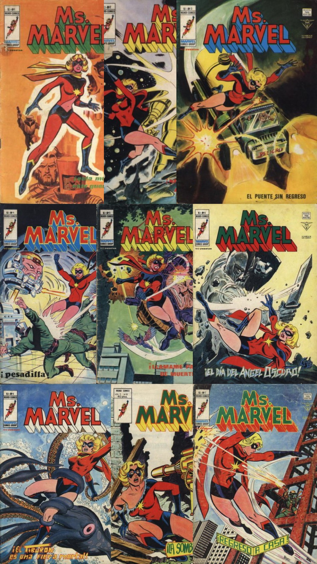 Ms. Marvel Vol. 1 Colección Completa 9 Tomos
