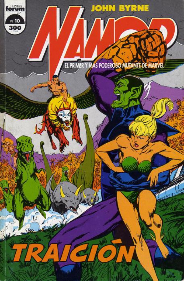 Namor de John Byrne Nº 10