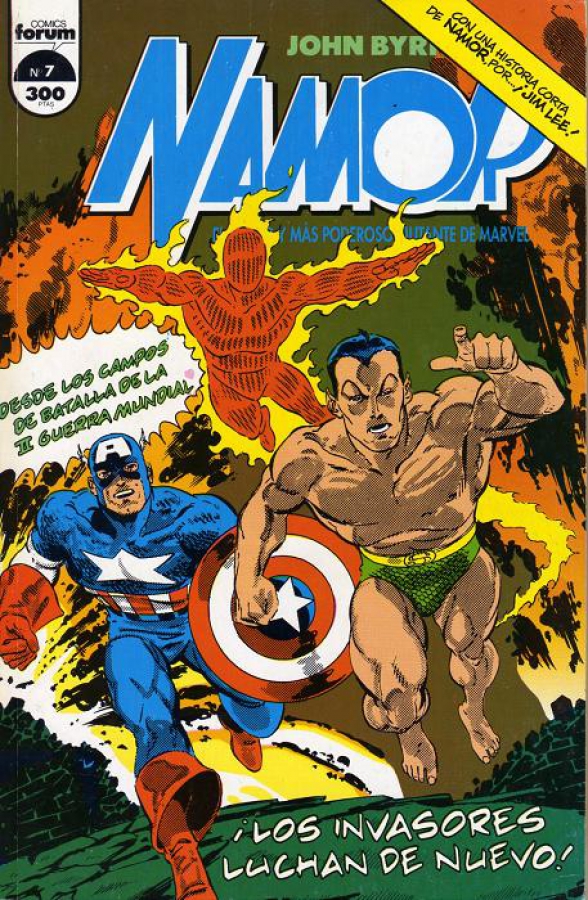 Namor de John Byrne Nº 7