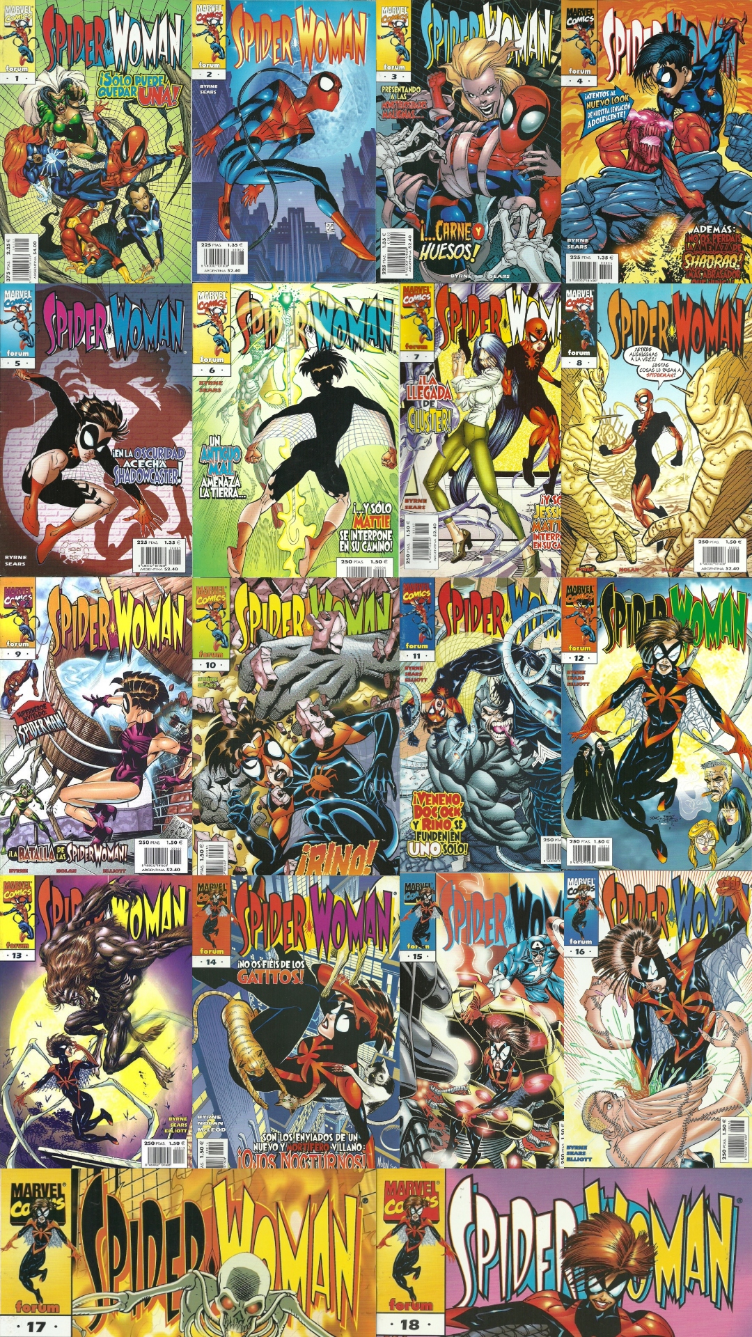 Spider-Woman - Colección Completa 18 Tomos