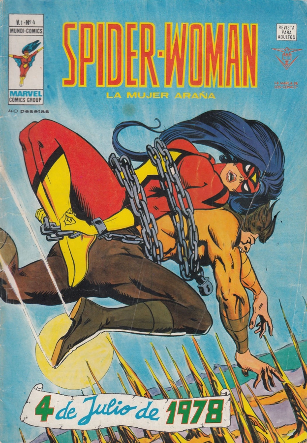 Spider-Woman Vértice Nº 4