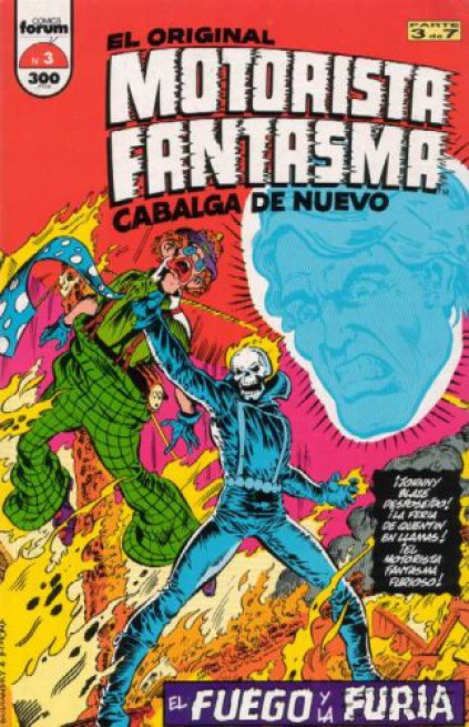 El Original Motorista Fantasma Cabalga de Nuevo Nº 3
