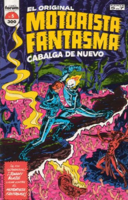 El Original Motorista Fantasma Cabalga de Nuevo Nº 5