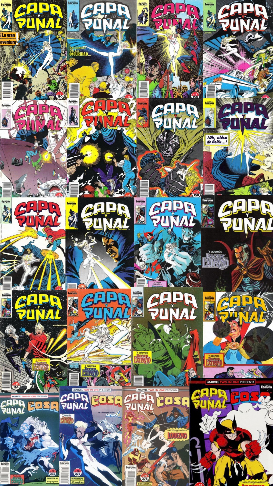 Capa y Puñal - Colección de 23 Tomos