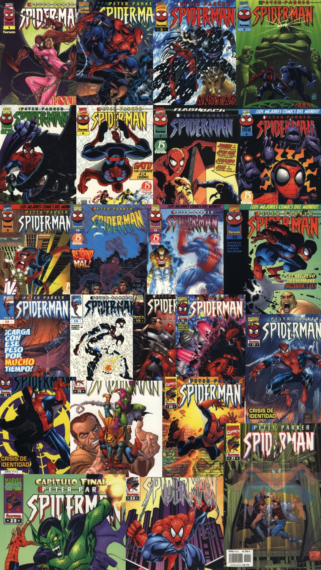 Peter Parker Spiderman Vol. 4 - Colección de 23 Tomos