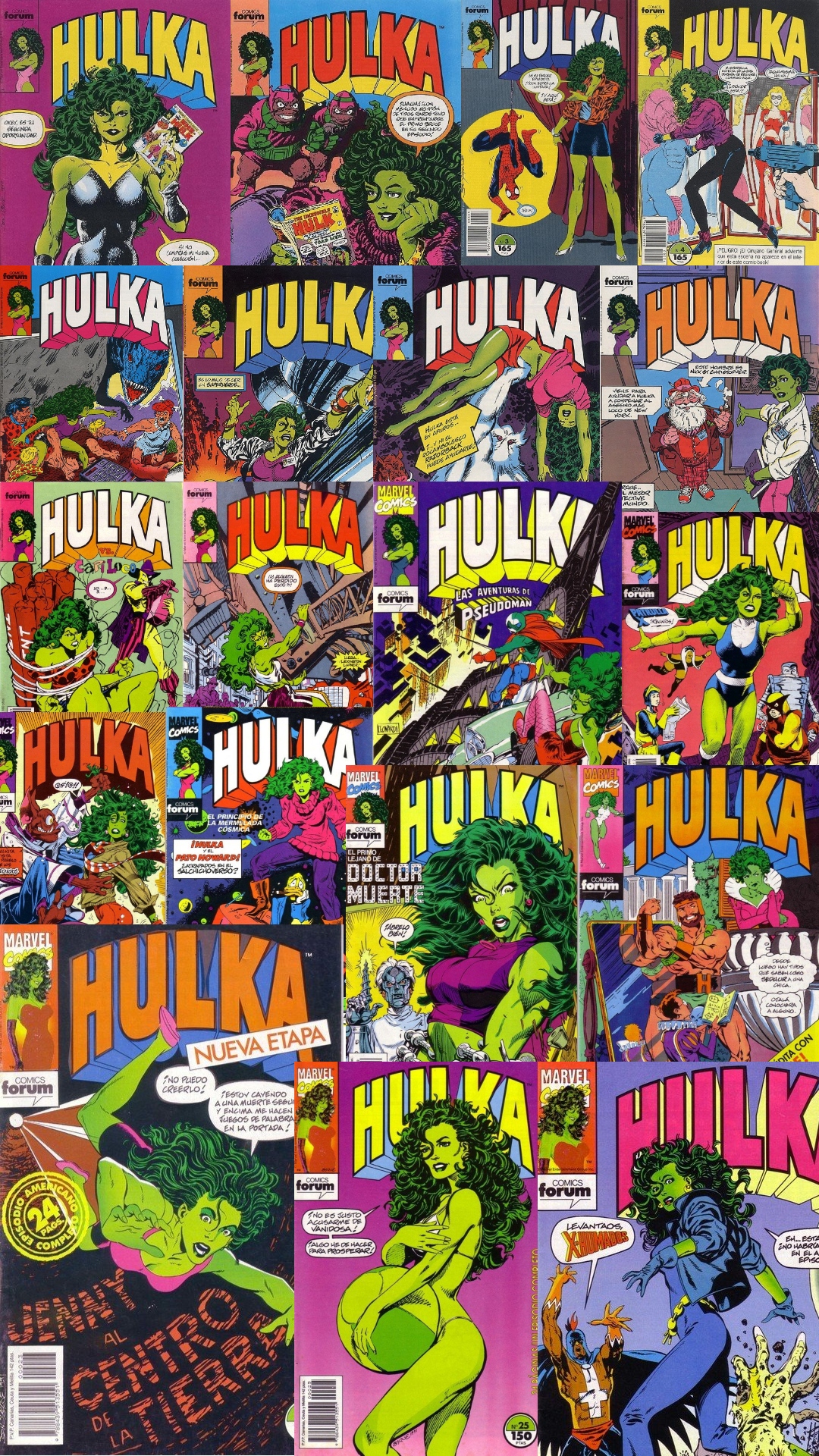 Hulka (She-Hulk) - Colección de 27 Tomos