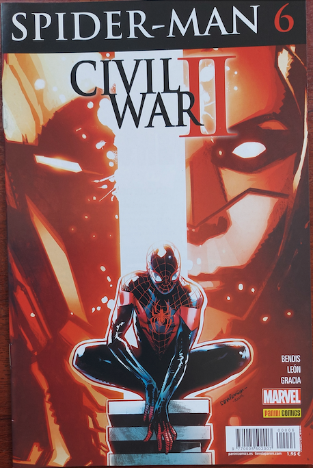 Miles Morales Spider-man nº 6 en Civil War II - 1ª Parte